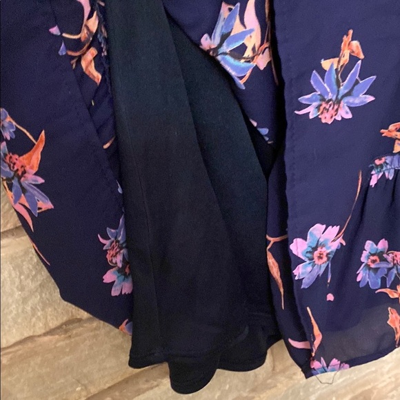 Altar'd State Purple floral off the shoulder dress Size S - Picture 8 of 9